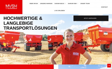 mvsh-muldenhaendler.de screenshot