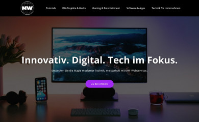 mw-webservice.de screenshot
