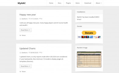 my-aac.org screenshot