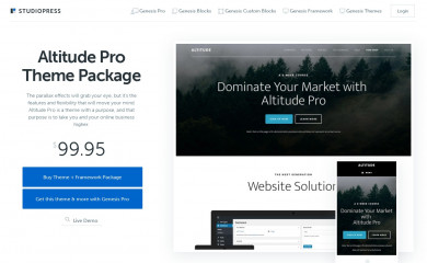 https://my.studiopress.com/themes/altitude/ screenshot