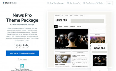 News Pro Theme screenshot