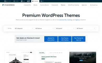 Parallax Pro Theme screenshot