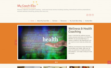 mycoachbev.com screenshot