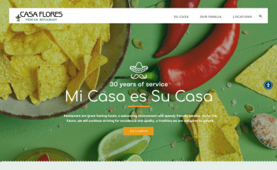 mycasaflores.com screenshot