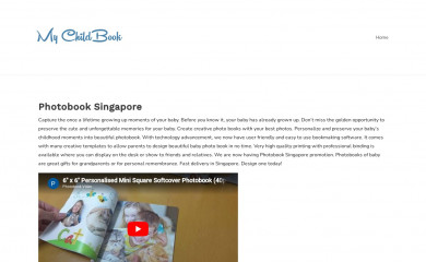 mychildbook.com screenshot