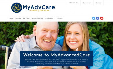 myadvancedcare.com.au screenshot