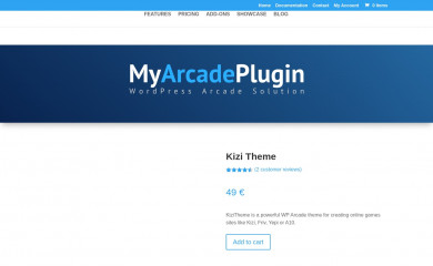 https://myarcadeplugin.com/buy/kizi-theme/ screenshot
