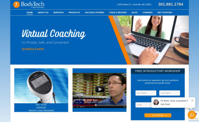 mybodytech.com screenshot