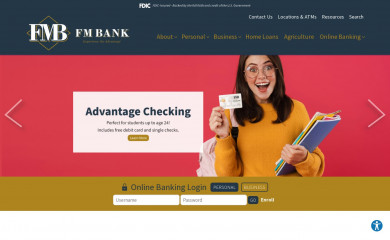 mybankfm.com screenshot