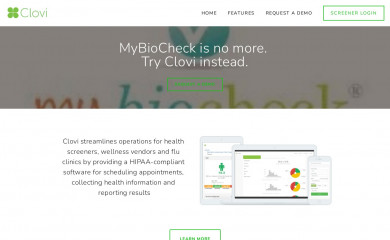 mybiocheck.com screenshot
