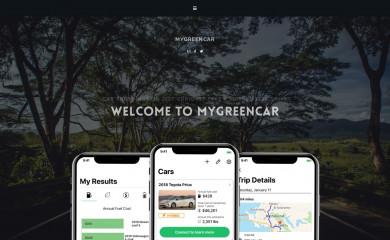 mygreencar.com screenshot