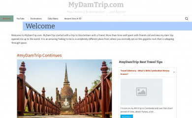 mydamtrip.com screenshot