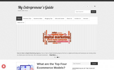 myentrepreneursguide.com screenshot