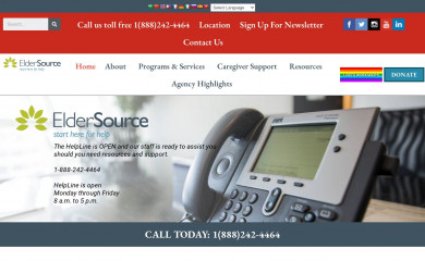 myeldersource.org screenshot