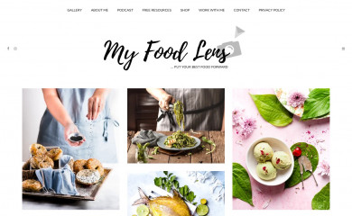 myfoodlens.com screenshot