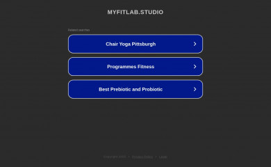 myfitlab.studio screenshot