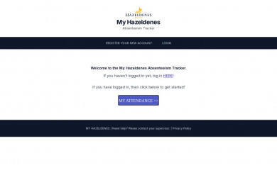 myhazeldenes.com.au screenshot