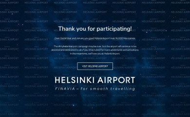 myhelsinkiairport.fi screenshot