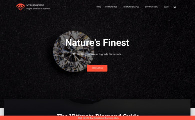 myidealdiamond.com screenshot