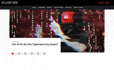 myidmatters.net screenshot
