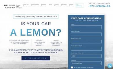 mylemonrights.com screenshot