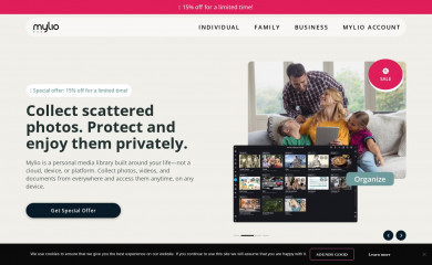 mylio.com screenshot