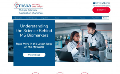 mymsaa.org screenshot