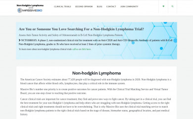 mynonhodgkinlymphoma.com screenshot