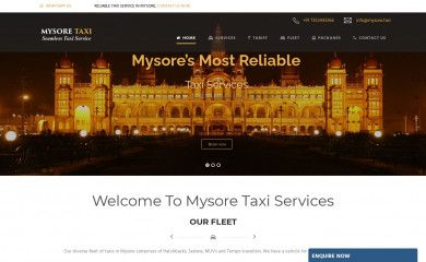 mysore.taxi screenshot