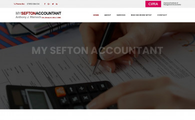 myseftonaccountant.co.uk screenshot