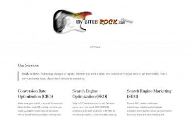 mysitesrock.com screenshot