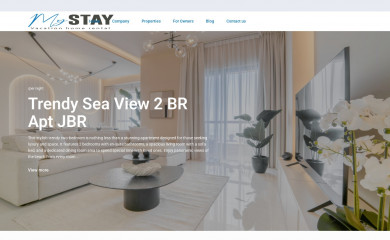 mystayrental.com screenshot