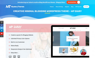 https://mysterythemes.com/wp-themes/wp-diary screenshot