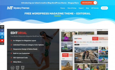 https://mysterythemes.com/wp-themes/editorial/ screenshot