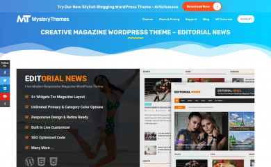 Editorial News screenshot