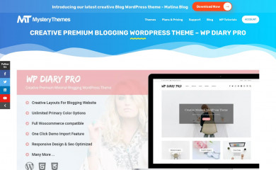 https://mysterythemes.com/wp-themes/foodie-diary screenshot