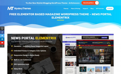 News Portal Elementrix screenshot
