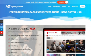 https://mysterythemes.com/wp-themes/news-portal-mag screenshot