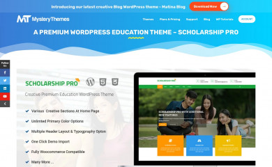 https://mysterythemes.com/wp-themes/scholarship-pro/ screenshot