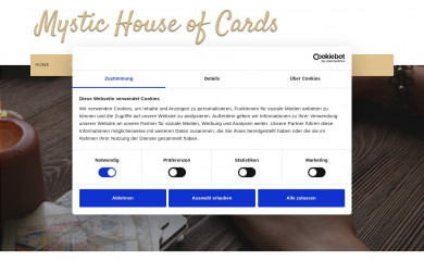 mystic-house-of-cards.com screenshot