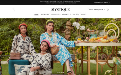 mystique.pk screenshot