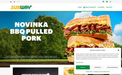 mysubway.cz screenshot