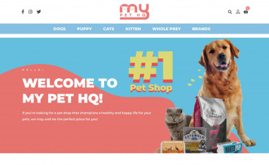 mypethq.co.uk screenshot