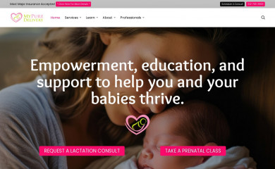 mypuredelivery.com screenshot