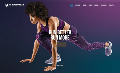 myrunninglab.com screenshot