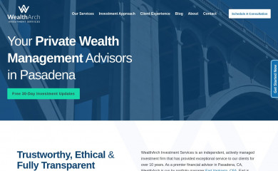 mywealtharch.com screenshot