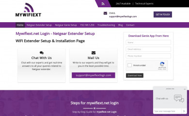 mywifiextlogn.com screenshot
