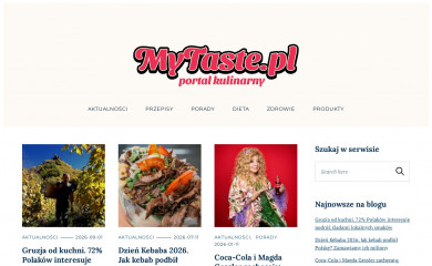 mytaste.pl screenshot