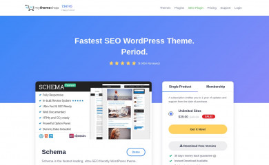 Blogging By MyThemeShop screenshot