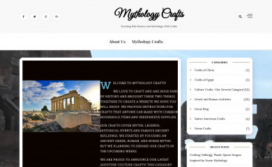 mythologycrafts.com screenshot
